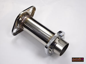 ZEROFIGHTER EXHAUST MIDDLE PIPE For HONDA EF8 EF9 DA6 DA8 ZEROF-00325 - Black Hawk Japan
