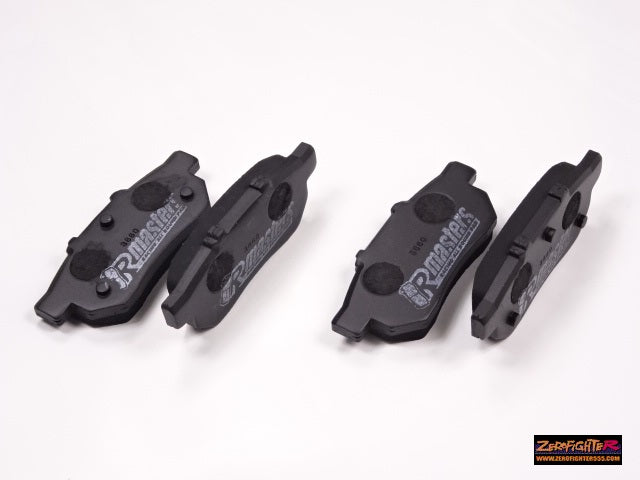 ZEROFIGHTER BRAKE SHOP 551 + REAR BRAKE PADS For HONDA FD2 TYPE R ZEROF-01037 - Black Hawk Japan