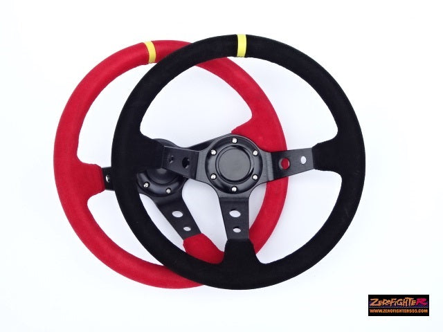 ZEROFIGHTER BUCKSKIN 90MM DEEP CONE STEERING 35 PIE ZEROF-01165