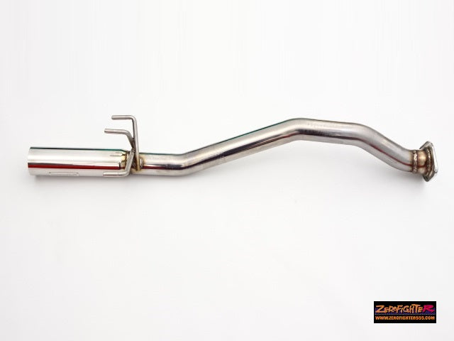 ZEROFIGHTER STRAIGHT MUFFLER REAR For HONDA CIVIC TYPE R FD2 ZEROF-01015 - Black Hawk Japan