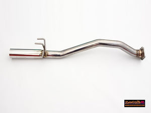 ZEROFIGHTER STRAIGHT MUFFLER REAR For HONDA CIVIC TYPE R FD2 ZEROF-01015 - Black Hawk Japan