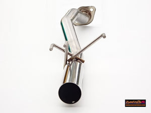 ZEROFIGHTER STRAIGHT MUFFLER REAR For HONDA CIVIC TYPE R FD2 ZEROF-01015 - Black Hawk Japan