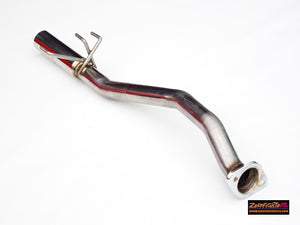 ZEROFIGHTER STRAIGHT MUFFLER REAR For HONDA CIVIC TYPE R FD2 ZEROF-01015 - Black Hawk Japan