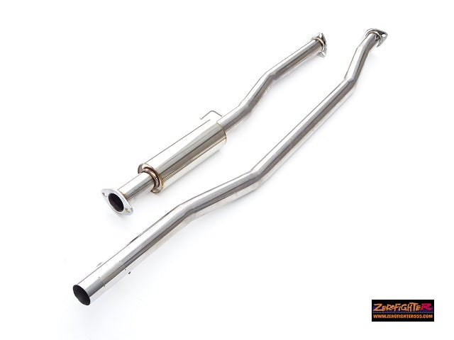 ZEROFIGHTER CENTER OUT STRAIGHT MUFFLER TYPE B For CIVIC EG6 EG5 ZEROF-00438