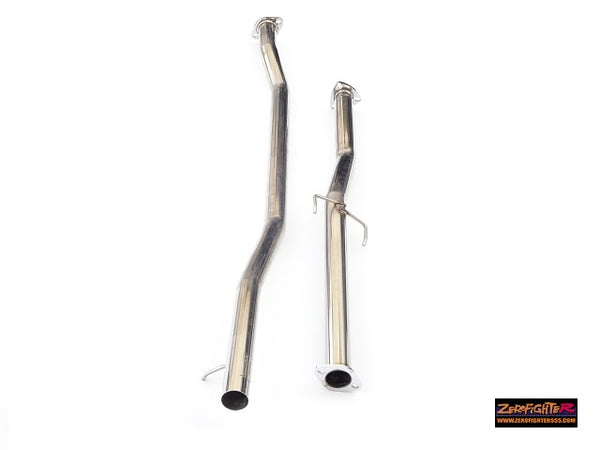 ZEROFIGHTER CENTER OUT STRAIGHT MUFFLER TYPE A For CIVIC EG6 EG5