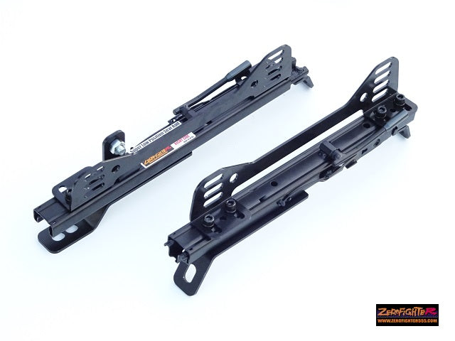 ZEROFIGHTER SUPER LOW POS SEAT RAIL DOUBLE LOCK For CIVIC EK3 EK4 EK9 ZEROF-00800 - Black Hawk Japan