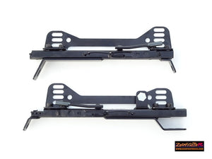 ZEROFIGHTER SUPER LOW POS SEAT RAIL DOUBLE LOCK For CIVIC EK3 EK4 EK9 ZEROF-00800 - Black Hawk Japan