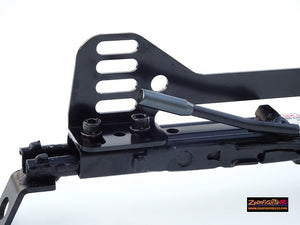 ZEROFIGHTER SUPER LOW POS SEAT RAIL DOUBLE LOCK For CIVIC EK3 EK4 EK9 ZEROF-00800 - Black Hawk Japan