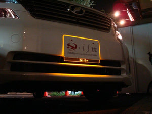 CAR MAKE T&E LED TRANS PLATE VERTEX LANG CLEAR RED FOR  CARMAKETE-01164