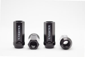 CAR MAKE T&E VERTEX CHROMORY RACING NUT VERTEX CHROMOLY RACING NUT M12×P1.5 60MM FOR  CARMAKETE-01156