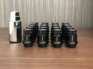 CAR MAKE T&E VERTEX ALUMINUM RACING NUT 35MM VERTEX ALUMINUM RACING NUT 35MM M12 X P1.25 BLACK FOR  CARMAKETE-02115
