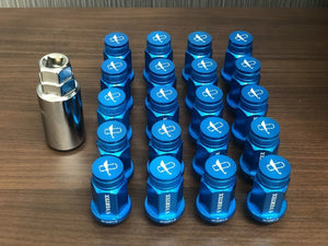 CAR MAKE T&E VERTEX ALUMINUM RACING NUT 45MM VERTEX ALUMINUM RACING NUT 45MM M12 X P1.5 BLACK FOR  CARMAKETE-02124