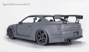 CAR MAKE T&E VERTEX EDGE S15 SILVIA RED (1:18 SCALE) IG2002 FOR  CARMAKETE-00169