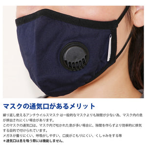 CAR MAKE T&E [ANTI-VIRUS MASK (VENT TYPE)] ADSORBS AND DESTROYS VIRUSES (WASHABLE AND REUSABLE) GSI CREOS [MADE IN JAPAN] L SIZE SINGLE ITEM GM20-82415 FOR  CARMAKETE-00171