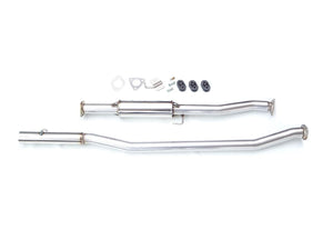 ZEROFIGHTER STAINLESS CENTER OUT STRAIGHT MUFFLER For CIVIC EF3 3Dr H B ZEROF-00327