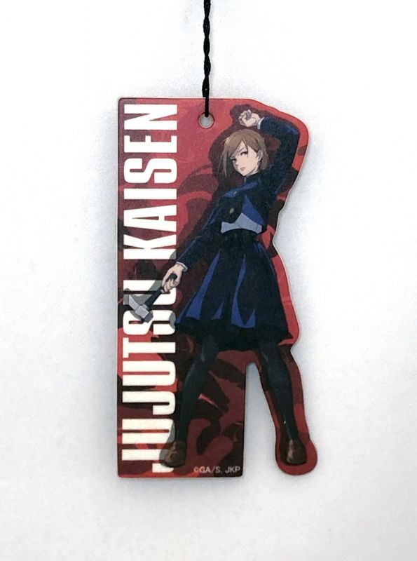 CAR MAKE T&E JUJUTSU KAISEN HANGING AIR FRESHENER [KUGIZAKI WILD ROSE] JJKS-AF-KG FOR  CARMAKETE-00098
