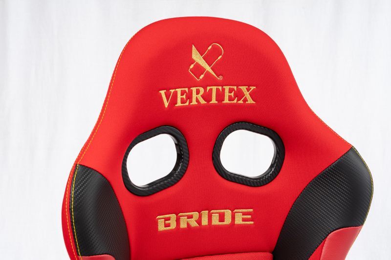 CAR MAKE T&E VERTEX X BRIDE ZETA IV RED COLLABORATION SEAT ZETA 4