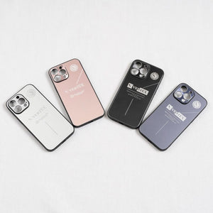 CAR MAKE T&E VERTEX IPHONE CASE SILVER FOR IPHONE11~14 ALL LINEUP SILVER IPHONE 13 MINI FOR  CARMAKETE-00086
