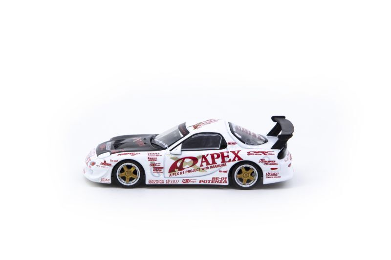 CAR MAKE T&E 1:64 VERTEX MAZDA RX-7 FD3S A'PEX D1 PROJECT (APEX