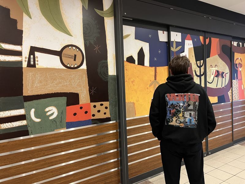 CAR MAKE T&E VERTEX BIG SILHOUETTE GRAFFITI HOODIE XL VER-BSGH2023 FOR  CARMAKETE-00057