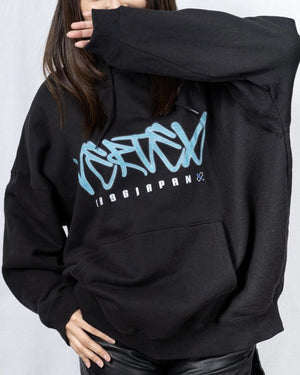 CAR MAKE T&E VERTEX BIG SILHOUETTE GRAFFITI HOODIE M VER-BSGH2023 FOR  CARMAKETE-00055