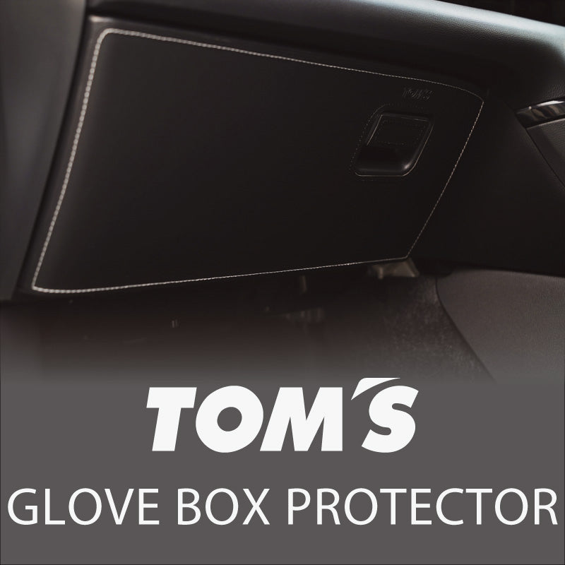 TOMS GLOVE BOX PROTECTOR WHITE STITCH FOR TOYOTA GR86 ZN8 55440-TZN80