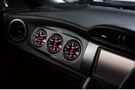 BLITZ BLACK RACING METER PANEL RED Φ60 boost meter set for 86 / BRZ  For MULTIPLE FITTING  19183