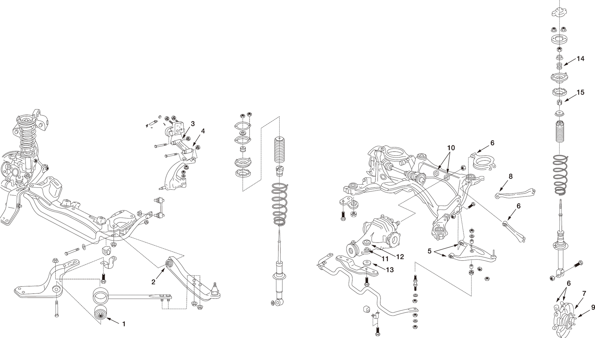 NISMO Front Upper Link Bush, Body Side  For Fairlady Z (Z32) (-98/10)  54541-RS580