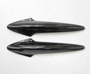 SEEKER CARBON DOORKNOB COVER WITH UV CUT CLEAR PAINT FOR HONDA CIVIC FN2 16090-FN2-C02