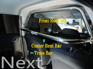NEXT MIRACLE CROSS BAR BEND BAR CENTER STAINLESS 35 FOR NISSAN N15 GTI R NEXT-00668