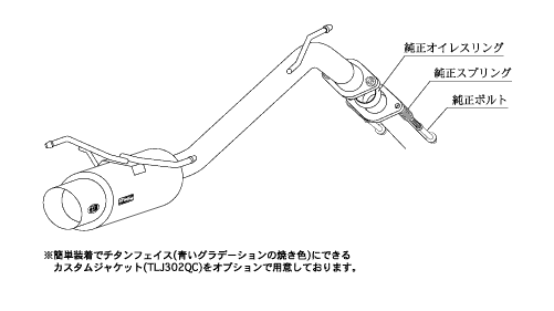 KAKIMOTO RACING EXHAUST HYPER GT BOX REV. FOR TOYOTA ALPHARD AERO BUMPER MNH10W MNH15W  T41364