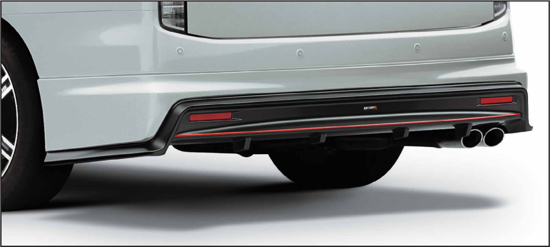 NISMO Unpainted Rear Under Spoiler  For Elgrand E52  8502S-RN2E0