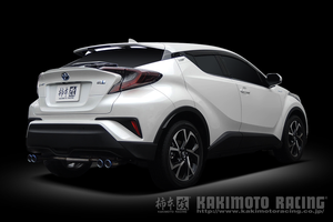 KAKIMOTO RACING EXHAUST CLASS KR FOR TOYOTA C-HR ZYX10  T713149 - Black Hawk Japan