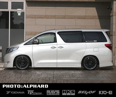 CAR MAKE T&E [ ISM] ANH GGH 20,25W ALPHARD SIDE STEP 6 PIECE SET RIGHT SIDE (DRIVER'S SIDE) ONLY FOR  CARMAKETE-02400