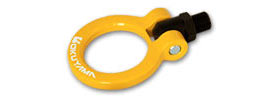 OKUYAMA FLIP-UP TOWING HOOK REAR YELLOW For MARK X G'S GRX133 301-102-1
