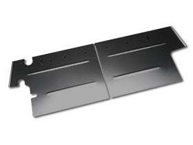 OKUYAMA REAR BULKHEAD ALU BLACK For NISSAN SKYLINE R32 322-116-1