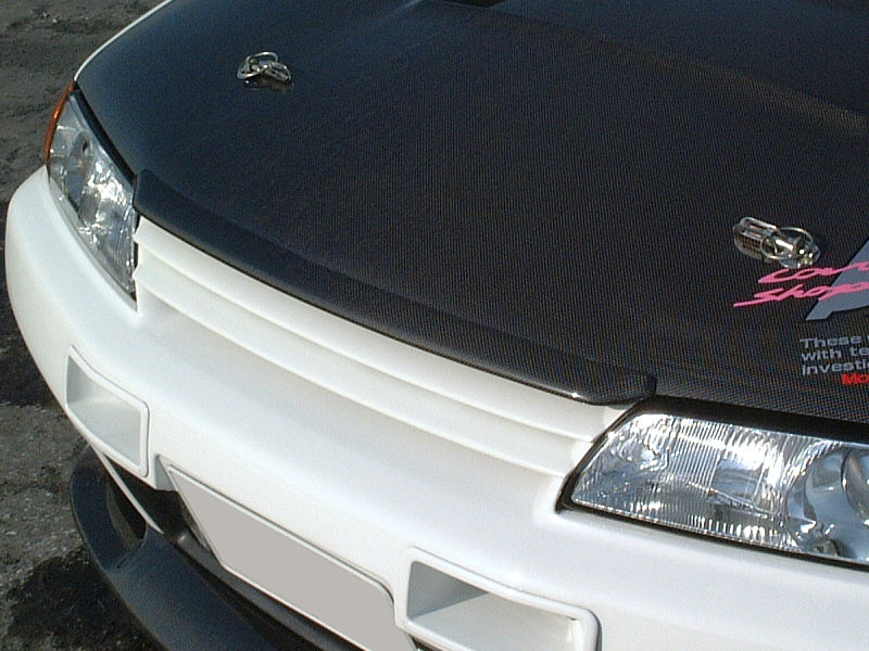CAR SHOP F1 HOOD LIP TOP MOULDING FRP FOR NISSAN SKYLINE GT-R R32 CARSHOP-F1-00004
