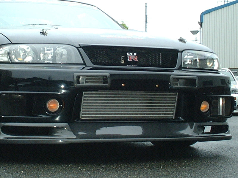 CAR SHOP F1 FRONT BUMPER AIR DUCT PLAIN WEAVE CARBON FOR NISSAN SKYLINE GT-R R33 CARSHOP-F1-00011