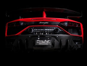 POWER CRAFT HYBRID EXHAUST MUFFLER SYSTEM POLISH TAIL FOR LAMBORGHINI AVENTADOR SVJ ULTIMAE P-LA1040101-PLT