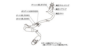 KAKIMOTO RACING EXHAUST GT BOX 06 S FOR TOYOTA COROLLA SPORTS HYBRID ZWE211H  T443161