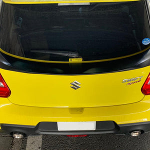 RESULT JAPAN TAILGATE SPOILER FOR ZC33S FRP UNPAINTED FOR SUZUKI SWIFT SPORT ZC33S