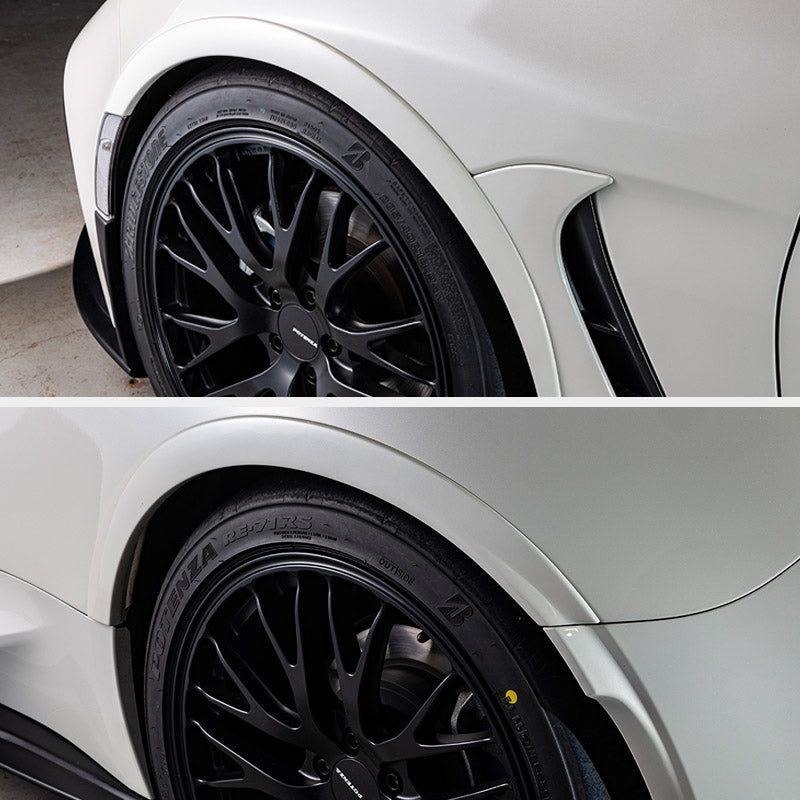 GROW MOTORSPORTS WIDE OVER FENDER ABS UNPAINTED FOR TOYOTA GR86 ZN8 WIDE OVER FENDER ABS UNPAINTED UNPAINTED GROW-MOTORSPORTS-00025