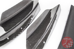 RIZE JAPAN CARBON CANARD KIT FOR SUBARU IMPREZZA GD HAWK EYE - Black Hawk Japan