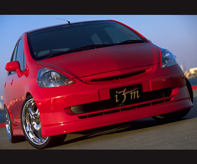 CAR MAKE T&E BONNET SPOILER (FIT GD1 2 3 4) FRP FOR  CARMAKETE-02411 - Black Hawk Japan