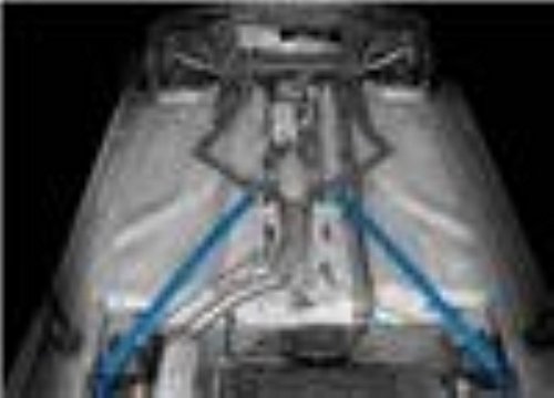 CUSCO Power Brace Floor Rear Side  For HONDA Civic Type R FD2 2WD 2000 329 492 RS