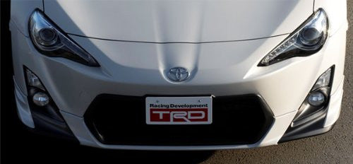 TRD Front Spoiler Crystal Black Silica (D4S) For 86 (ZN6)