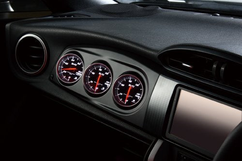 BLITZ SILVER RACING METER PANEL Φ60 for 86/BRZ (PANEL ONLY) 19172