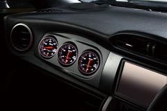 BLITZ RACING METER PANEL 86 BRZ 60φ ZN6 BLITZ BLACK RACING METER PANEL Φ60 METER SET For TOYOTA 86 ZN6 BRZ