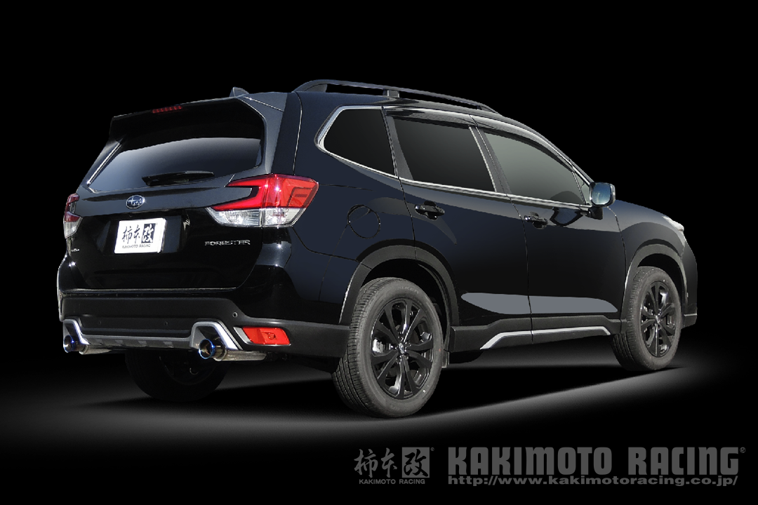 KAKIMOTO RACING REGU.06&R AXLEBACK EXHAUST FOR SUBARU FORESTER SK5