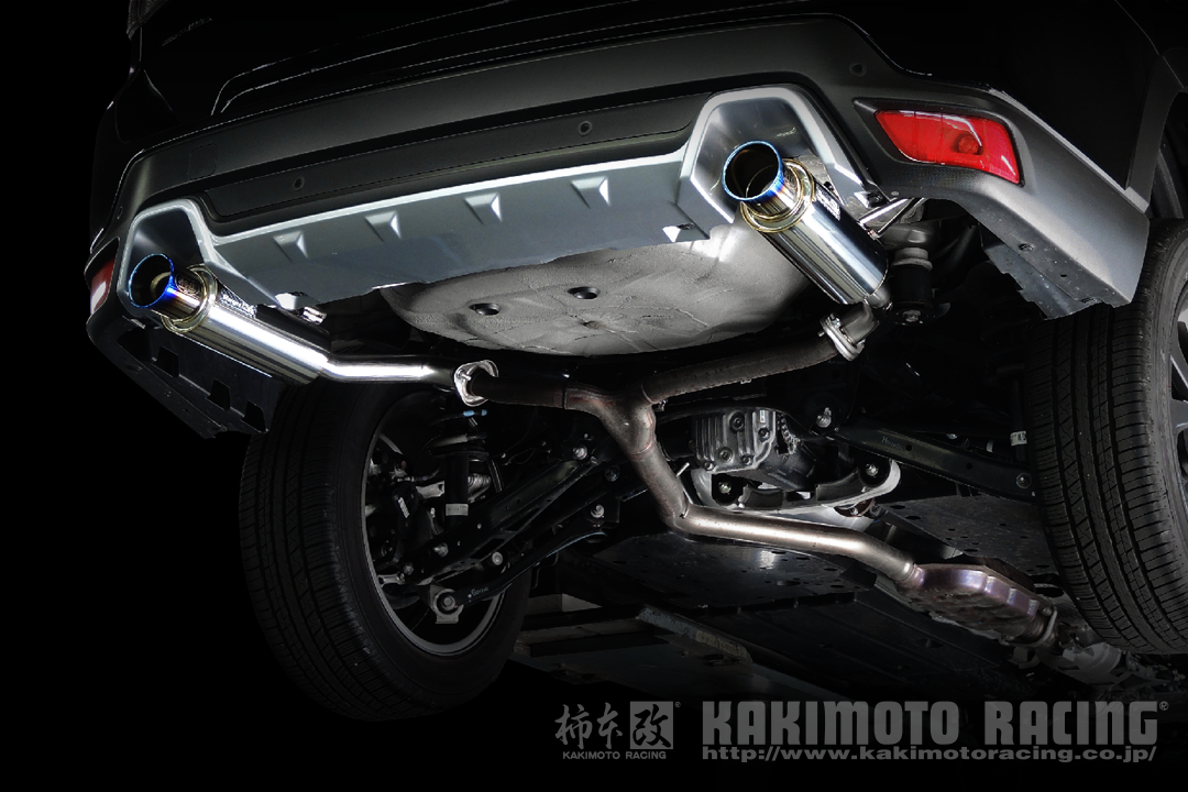 KAKIMOTO RACING REGU.06&R AXLEBACK EXHAUST FOR SUBARU FORESTER SK5